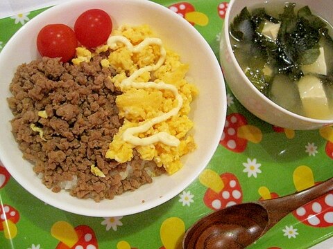 ご飯が進むよ！甘辛豚そぼろ